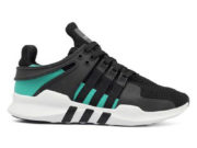 Adidas EQT Running Support 93 черные с зеленым - фото справа