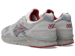 Кроссовки Asics Gel Lyte 5 мужские светло-серые - фото сзади