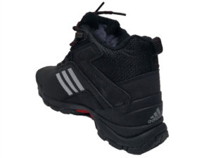 Зимние Adidas Climaproof Mid черные - фото сзади