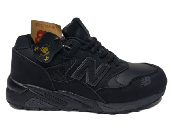 New Balance 580 на меху черные (40-45)