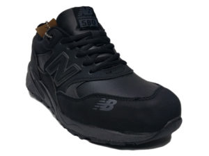 Зимние New Balance 580 черные - фото спереди