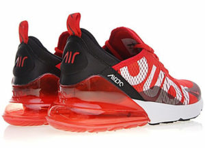 Nike Air Max 270 Supreme X красно-белые