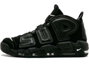 Nike Air More Uptempo X Supreme черные