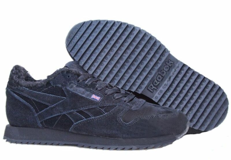 Reebok Classic Suede Black черные (35-45)