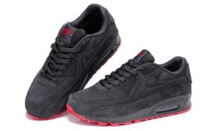 Зимние Nike Air Max 90 VT с мехом серые (35-44)