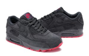 Зимние Nike Air Max 90 VT с мехом серые (35-44)