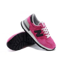 Кроссовки New Balance 990 женские pink розовые с черным (35-39)