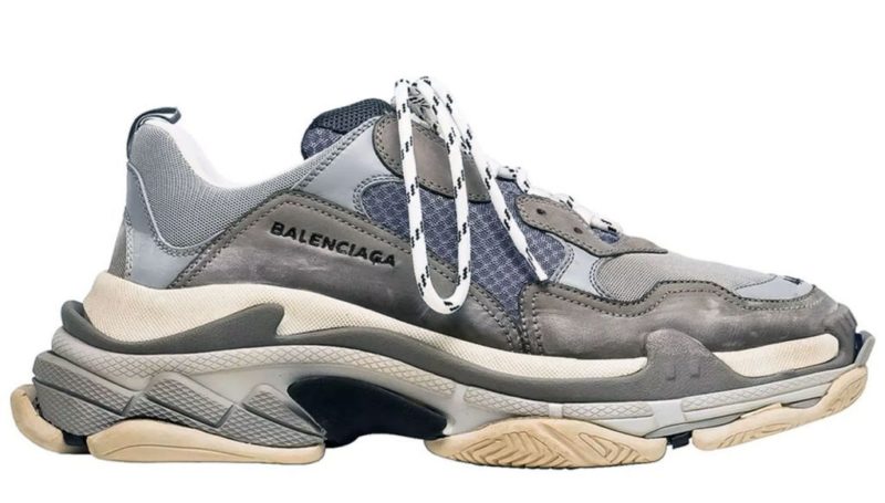 Balenciaga Triple S серые женские мужские (35-44)