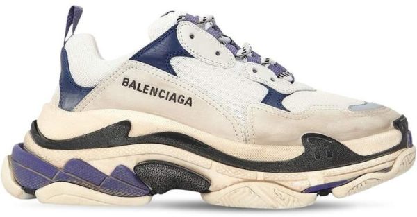 Фиолетовые кроссовки Balenciaga