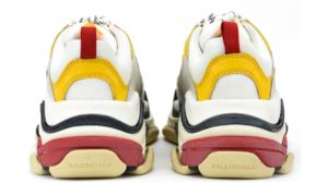 Balenciaga Triple S Cream/Yellow/Red женские (35-40)