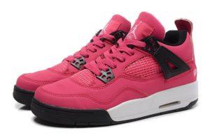 Nike Air Jordan 4 малиновые (35-40)