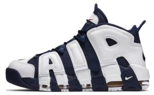 Nike Air More Uptempo синий с белым 40-45