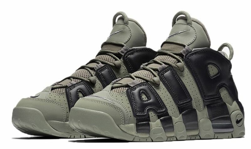 Nike Air More Uptempo зеленые 40-45