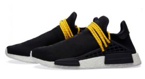 Кроссовки Adidas NMD Human Race черные с желтым (40-44)