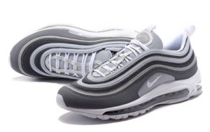 Nike Air Max 97 серые с белым (40-45)