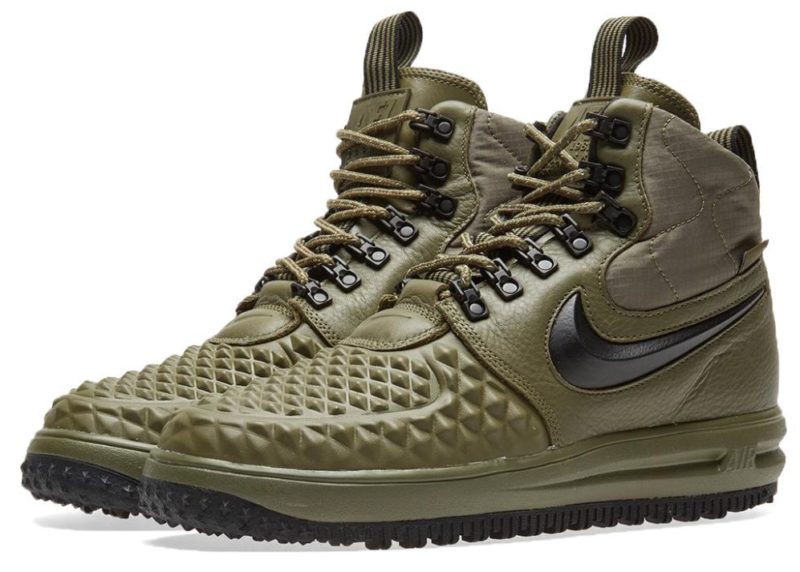 Nike Air Force 1 Lunar Duckboot зеленые (40-44)