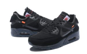 Nike Air Max 90 All Black OFF-WHITE x (40-44)