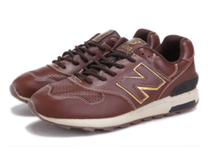 Кроссовки New Balance 1400 кожаные коричневые (40-45)