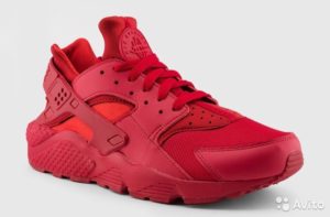 Nike Air Huarache красные (35-44)