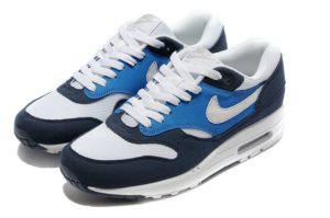 Nike Air Max 87 синие с белым (40-45)