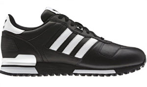 Adidas zx 700 leather black мужские (40-46)