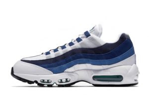 Nike Air Max 95 белые с синим (35-45)