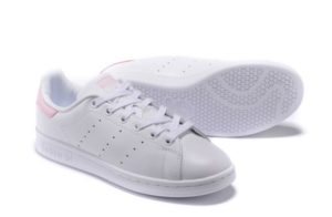 Adidas Stan Smith White-Pink белые с розовым (35-40)