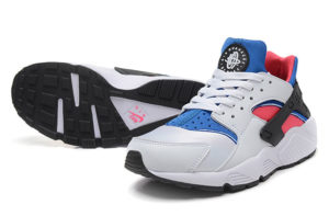 Nike Air Huarache белые с оранжевым (36-40)