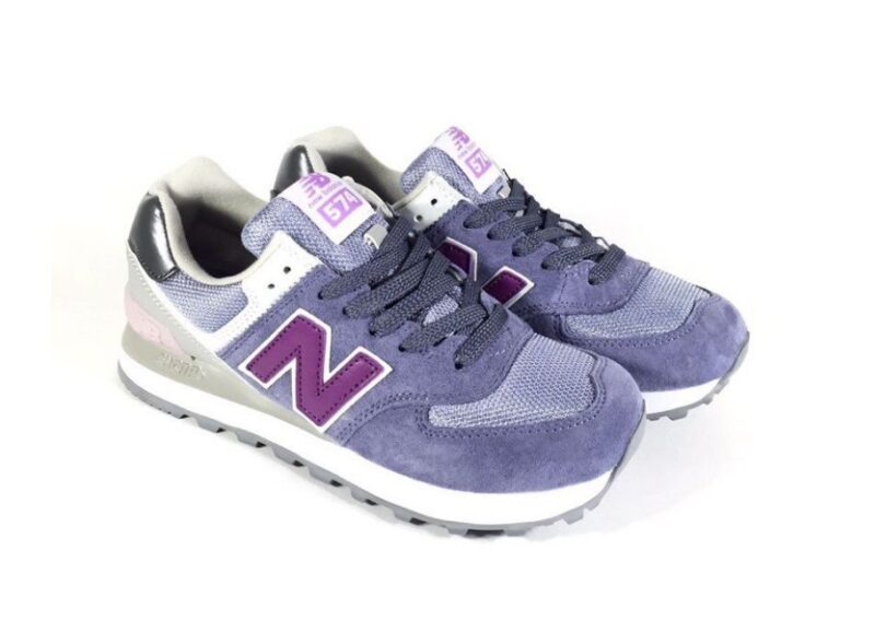 NEW BALANCE 574 замша фиолетовые (36-40)