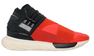 Adidas Y-3 Qasa High красные с черным