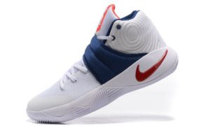 Nike Kyrie 2 White Blue белые с синим (40-45)