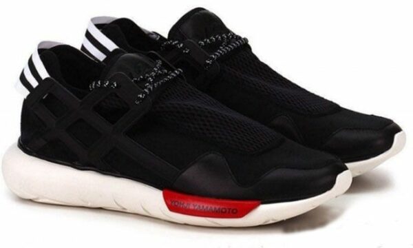 Adidas Y-3 Qasa Racer черные с красным (39-44)