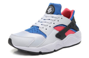 Nike Air Huarache белые с оранжевым (36-40)