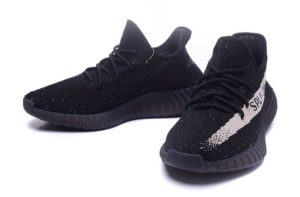 Adidas Yeezy Boost 350 V2 черные с белым (35-44)