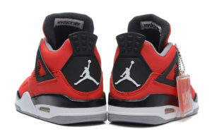 Nike Air Jordan 4 красные (40-46)