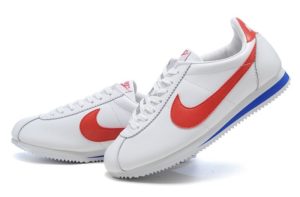 Nike Cortez белые с красным (40-45)