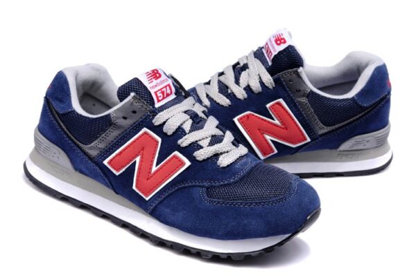 New Balance 574 синие с красным (35-44)