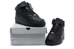 Кроссовки Nike Air Force 1 черные (35-45)