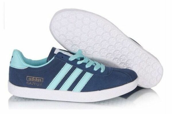 Adidas Gazelle Womens синие с голубым (35-39)