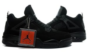 Air Jordan 4 Retro черные (35-44)