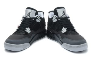 Air Jordan 4 Retro серые с черным (35-45)