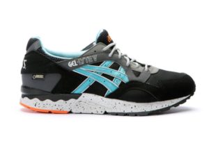 Asics Gel Lyte 5 черные с голубым (40-44)