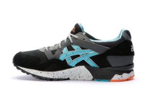 Asics Gel Lyte 5 черные с голубым (40-44)