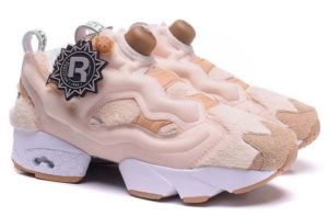 Bait x Ted x Reebok Insta Pump розовые с белым (36-40)