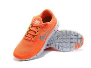 Nike Free Run оранжевые (35-40)