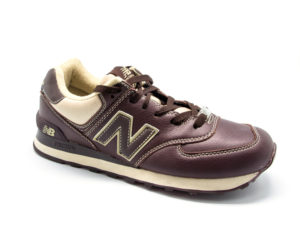 New Balance 574 кожаные коричневые (40-46)