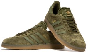 Adidas Gazelle темно зеленые