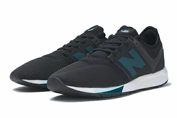 New Balance 247 черные с синим (39-43)