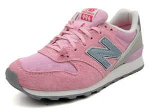 New Balance 996 розовые с серым (35-38)