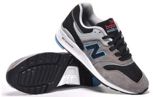 New Balance 997 серые с синим (35-39)